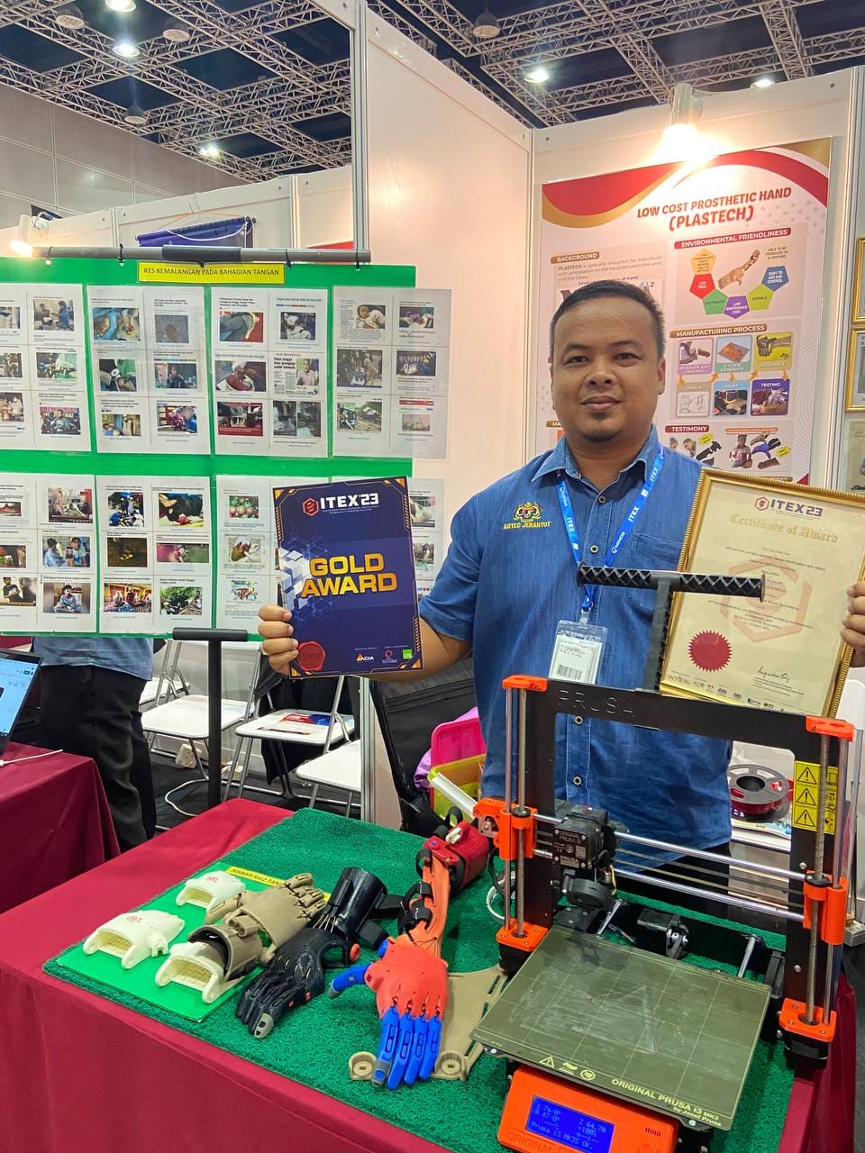 Pusat Konvokesyen Kuala Lumpur(KLCC) Invention, Innovation & Technology Exhibition (ITEX 2023)