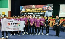 ADTEC Jerantut sertai Kejohanan Sukan TVET Pantai Timur