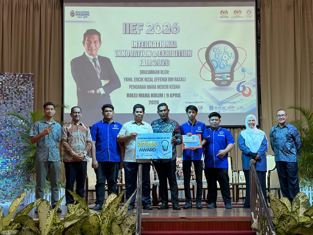 Bahagian Pembuatan (Pemesinan) Meraih Gold Award 